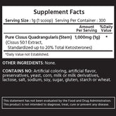 시서스 파우더 50X 케토스테론 20%